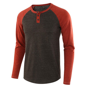 Men'S Casual Loose Long Sleeve T-Shirt