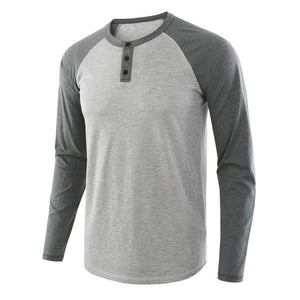 Men'S Casual Loose Long Sleeve T-Shirt