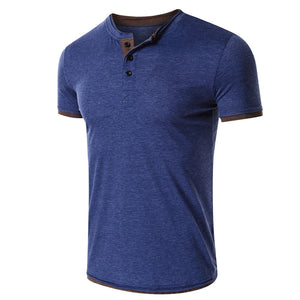 Men'S Spring And Summer Round Neck Short Sleeve T-Shirt