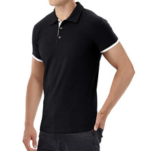 Load image into Gallery viewer, Men&#39;S Business Golf Short Sleeve Lapel Polo Shirt