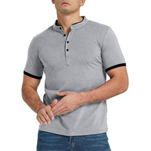 Load image into Gallery viewer, Men&#39;S Spring And Summer Solid Color Short-Sleeved Polo Shirt