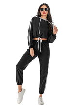 Load image into Gallery viewer, Fashion Casual Hooded Trendy Loose Sports Suit