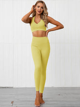 Load image into Gallery viewer, Pure Color Sexy Yoga Wear Sports Suit