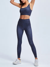 Load image into Gallery viewer, One-Shoulder Bra Trousers Sports Fitness Yoga Suit