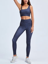 Load image into Gallery viewer, One-Shoulder Bra Trousers Sports Fitness Yoga Suit