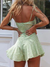 Load image into Gallery viewer, Sexy Suspender Printed Casual Jumpsuit
