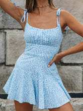 Load image into Gallery viewer, Sexy Suspender Printed Casual Jumpsuit
