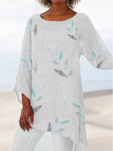 Load image into Gallery viewer, Women's Crew Neck Printed Boho Shirts Casual Tops