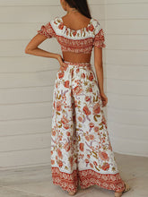 Load image into Gallery viewer, Women Bohemian Floral Top Loose Pant Two Piece Set