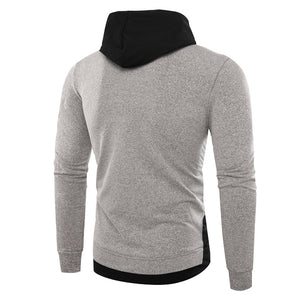 Sports Youth Casual Loose Hooded Long Sleeve T-Shirt