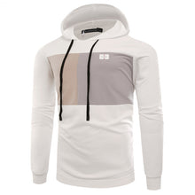 Load image into Gallery viewer, Men&#39;S Youth Casual Color Matching Hooded Long-Sleeved T-Shirt