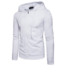 Load image into Gallery viewer, Men&#39;S Casual Solid Color Slim-Fit Hooded Long-Sleeved Sports T-Shirt