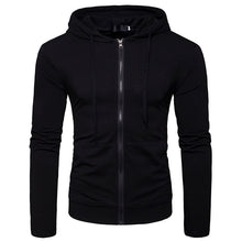 Load image into Gallery viewer, Men&#39;S Casual Solid Color Slim-Fit Hooded Long-Sleeved Sports T-Shirt