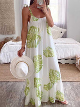 Load image into Gallery viewer, Fashion Bohemian Sling Print Beach Sexy Dress