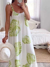 Load image into Gallery viewer, Fashion Bohemian Sling Print Beach Sexy Dress