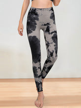 Load image into Gallery viewer, Tie-dye Seamless Knitted Slim Fit Yoga Pants for Women