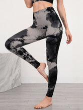 Load image into Gallery viewer, Tie-dye Seamless Knitted Slim Fit Yoga Pants for Women