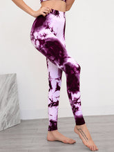 Load image into Gallery viewer, Tie-dye Seamless Knitted Slim Fit Yoga Pants for Women