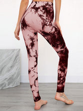 Load image into Gallery viewer, Tie-dye Seamless Knitted Slim Fit Yoga Pants for Women