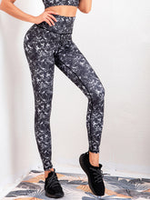 Load image into Gallery viewer, Printed High-waist Yoga Fitness Pants Leggings