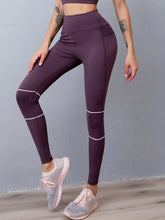 Load image into Gallery viewer, Pure Color High Waist Sports Yoga Pants Leggings