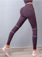 Load image into Gallery viewer, Pure Color High Waist Sports Yoga Pants Leggings