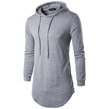 Load image into Gallery viewer, Fashionable Street Style Hooded Long-Sleeved T-Shirt