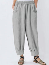 Load image into Gallery viewer, Women&#39;s Simple Solid Color Loose Casual Pants