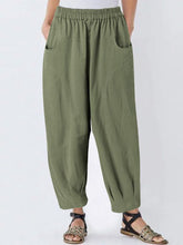 Load image into Gallery viewer, Women&#39;s Simple Solid Color Loose Casual Pants