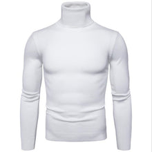 Load image into Gallery viewer, Men&#39;S Slim Lapel All-Match Knitted Turtleneck Sweater