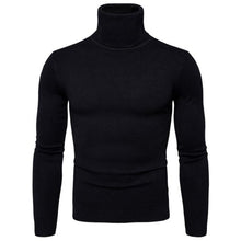 Load image into Gallery viewer, Men&#39;S Slim Lapel All-Match Knitted Turtleneck Sweater