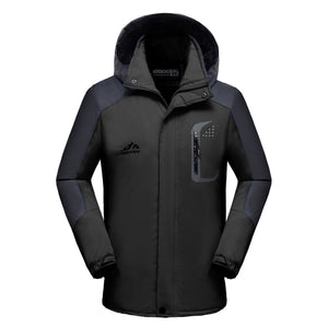 Men'S Winter Outdoor Plus Velvet Padded Cotton Jacket