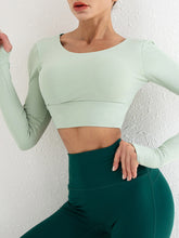 Load image into Gallery viewer, Shockproof High Elastic Fitness Long-Sleeved Sports Yoga Top