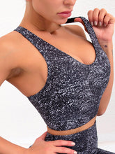 Load image into Gallery viewer, Sports Fitness Printed Yoga Vest And Quick-Drying Sports Bra