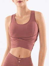 Load image into Gallery viewer, Pure Color Sports Bra Quick-Drying Halter Yoga Vest