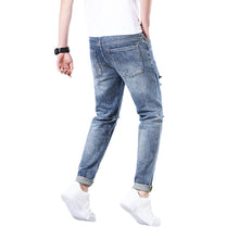 Load image into Gallery viewer, Men&#39;S Stretch Jeans With Holes