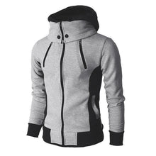 Load image into Gallery viewer, Men&#39;S Fake Two-Piece Sports Cardigan Slim Sweatshirt Jacket