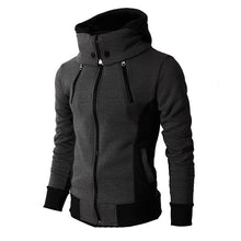 Load image into Gallery viewer, Men&#39;S Fake Two-Piece Sports Cardigan Slim Sweatshirt Jacket