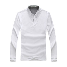 Load image into Gallery viewer, Men&#39;S Stand Collar Long Sleeve POLO Shirt