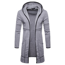 Load image into Gallery viewer, Men&#39;S Casual Hooded Cardigan Mid-Length Coat