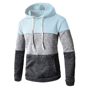 Men's Casual Sports Pullover Sweatshirt with Pocket