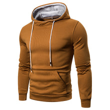 Load image into Gallery viewer, Men&#39;s Solid Color Casual Hooded Sweatshirt with Pocket