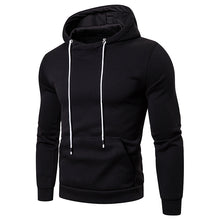 Load image into Gallery viewer, Men&#39;s Solid Color Casual Hooded Sweatshirt with Pocket