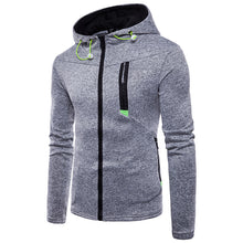 Load image into Gallery viewer, Men&#39;s Sports Casual Fleece Hooded Cardigan