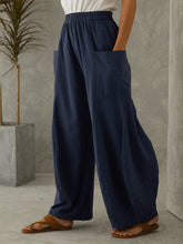 Load image into Gallery viewer, Women&#39;s Loose Casual Wide-leg Pants Solid Color Trousers