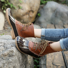 Load image into Gallery viewer, Women'S Autumn And Winter Fashion Warm Casual Leather Boots