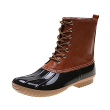 Load image into Gallery viewer, Women'S Autumn And Winter Fashion Warm Casual Leather Boots