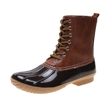 Load image into Gallery viewer, Women'S Autumn And Winter Fashion Warm Casual Leather Boots