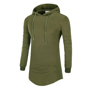 Men'S Casual Camouflage Hooded Long Sleeve T-Shirt