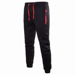 Men'S Casual Sports Fashion Elastic Belt Trousers